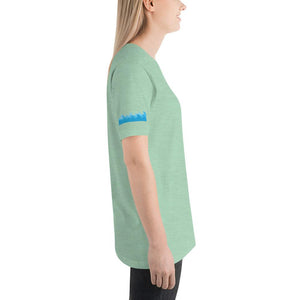 Mermaid Blue Waves wohoys Unisex T-Shirt