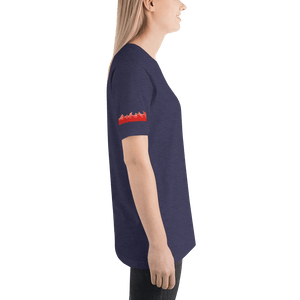 Mermaid Red Waves wohoys Unisex T-Shirt