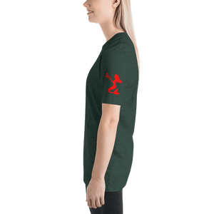 Mermaid Red Waves wohoys Unisex T-Shirt