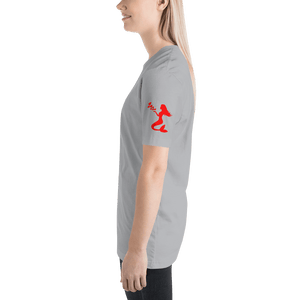 Mermaid Red Waves wohoys Unisex T-Shirt