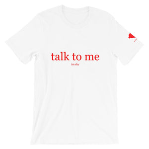 talk to me Unisex T-Shirt